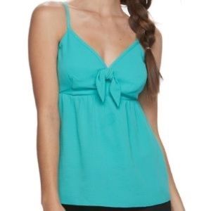 Candie’s Teal Babydoll Tank Top